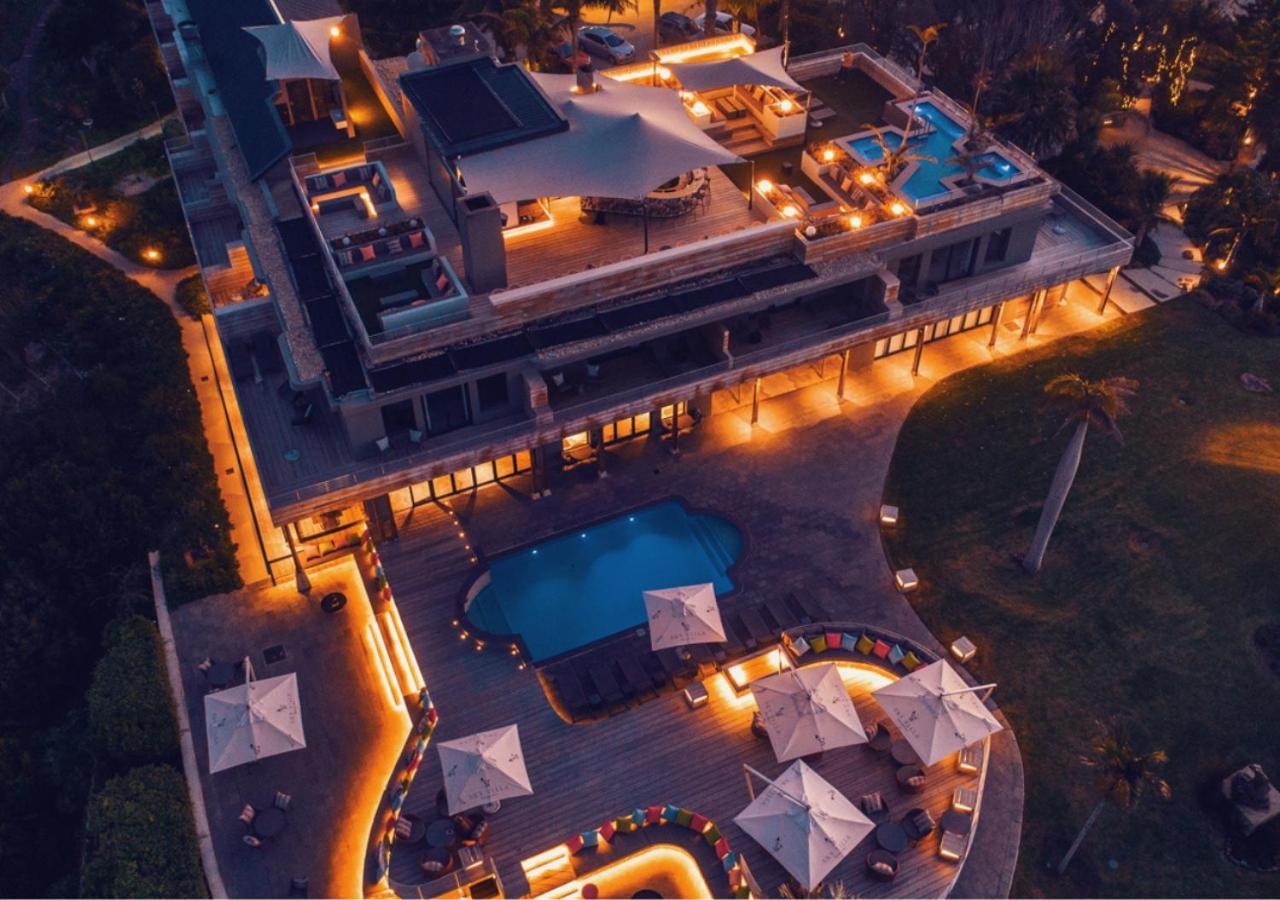 Sky Villa Boutique Hotel By Raw Africa Collection Plettenberg Bay Zewnętrze zdjęcie Aerial view of the hotel