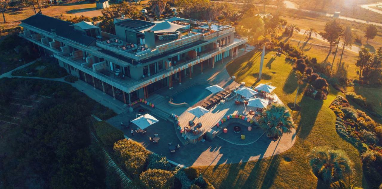 Sky Villa Boutique Hotel By Raw Africa Collection Plettenberg Bay Zewnętrze zdjęcie Aerial view of the hotel
