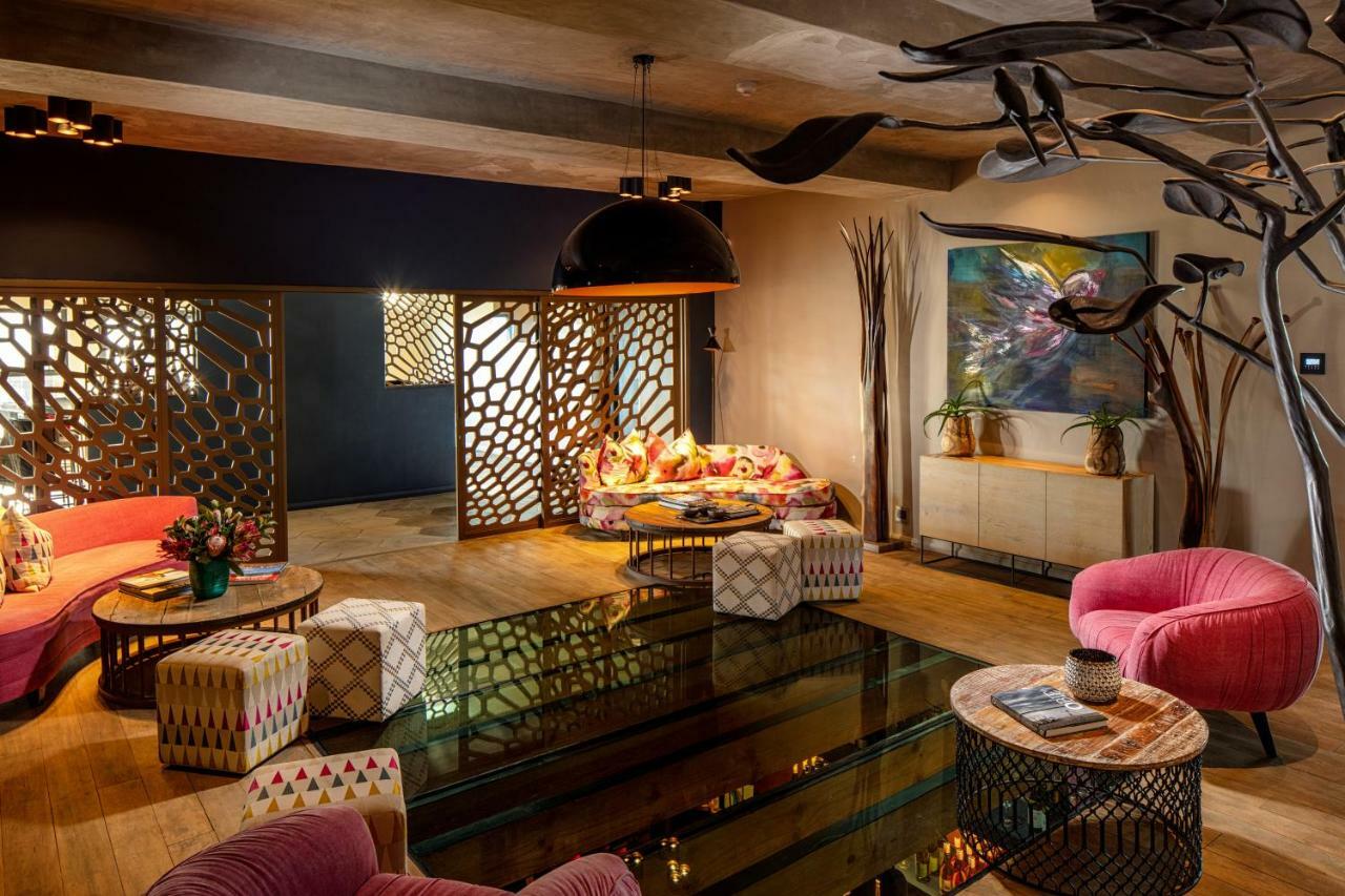 Sky Villa Boutique Hotel By Raw Africa Collection Plettenberg Bay Zewnętrze zdjęcie The interior of the restaurant