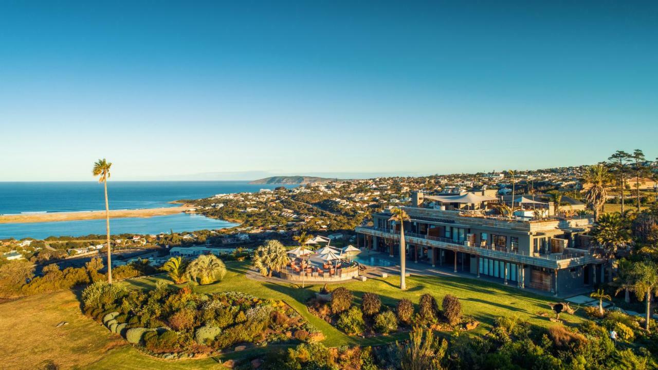 Sky Villa Boutique Hotel By Raw Africa Collection Plettenberg Bay Zewnętrze zdjęcie Aerial view of the resort